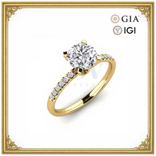 Cargar imagen en el visor de la galería, Anillo Beso de Oro