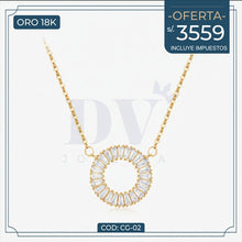 Cargar imagen en el visor de la galería, Collar Halo Brillante
