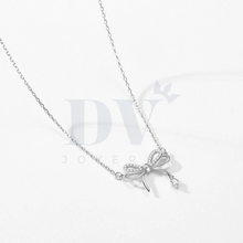 Cargar imagen en el visor de la galería, Collar Lazo Brillante