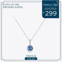 Cargar imagen en el visor de la galería, Collar Cielo Azul