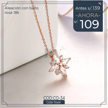 Cargar imagen en el visor de la galería, Collar Flower