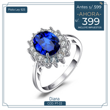 Cargar imagen en el visor de la galería, Anillo Diana