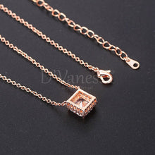 Cargar imagen en el visor de la galería, Collar Square Brillante