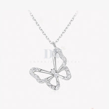 Cargar imagen en el visor de la galería, Collar Silver Butterfly