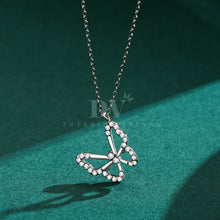 Cargar imagen en el visor de la galería, Collar Silver Butterfly