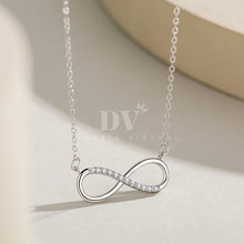 Cargar imagen en el visor de la galería, Collar Infinite Silver