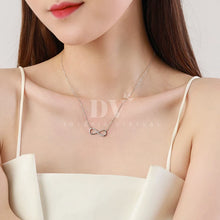 Cargar imagen en el visor de la galería, Collar Infinite Silver
