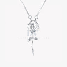 Cargar imagen en el visor de la galería, Collar Silver Rose
