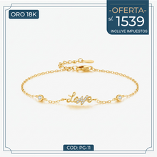Cargar imagen en el visor de la galería, Pulsera Love
