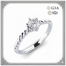 Cargar imagen en el visor de la galería, Anillo Sinfonía de Amor Plata
