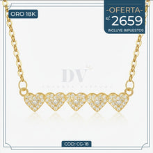 Cargar imagen en el visor de la galería, Collar Corazón Adherente
