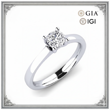 Cargar imagen en el visor de la galería, Anillo Pureza Brillante Plata
