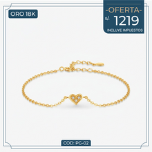 Cargar imagen en el visor de la galería, Pulsera Corazoncito
