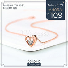 Cargar imagen en el visor de la galería, Collar Corazón Bueno
