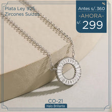 Cargar imagen en el visor de la galería, Collar Halo Brillante
