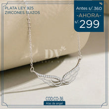 Cargar imagen en el visor de la galería, Collar Alas de Ángel
