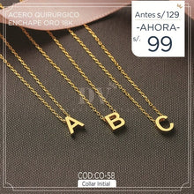 Cargar imagen en el visor de la galería, Collar Initial
