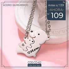 Cargar imagen en el visor de la galería, Collar Silver Bears
