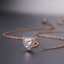 Cargar imagen en el visor de la galería, Collar Corazón Brillante
