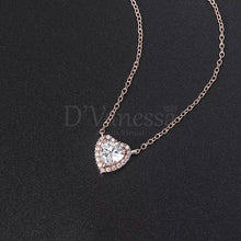 Cargar imagen en el visor de la galería, Collar Corazón Brillante

